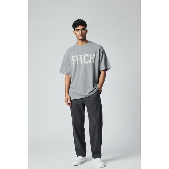 Abercrombie & Fitch Other - ABERCROMBIE & FITCH Soft Gray Muscle T-Shirt  Men's Size Medium